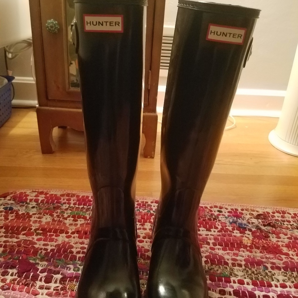 Hunter rain boots